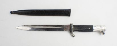 GERMANY. Exit bayonet with checkered grip,...