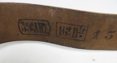 ÉQUIPEMENTS. Ensemble d'équipements: Musette...