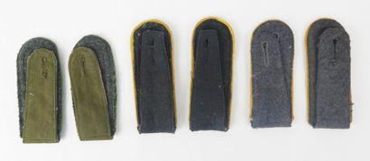 GERMANY. Set of 6 troop shoulder tabs, one...