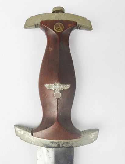 GERMANY. SA model 1933 dagger, wooden handle,...