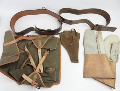 ÉQUIPEMENTS. Ensemble d'équipements: Musette...