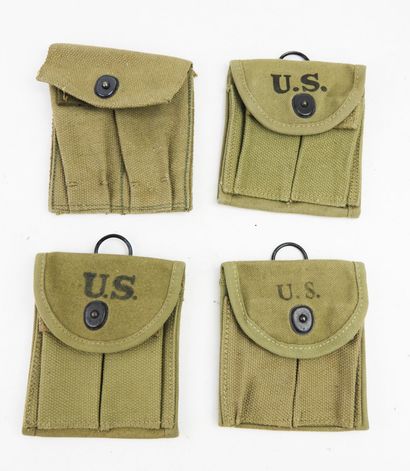 USA. Lot comprenant 4 pouch dont 3 datés...