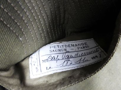 UNIFORMES. Vareuse modèle 1938 d'officier...