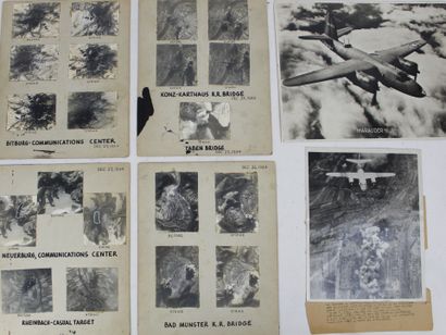 USA. Lot de plusieurs photographies : 4 planches...