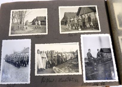 ALLEMAGNE. Album photo d'un soldat d'un régiment...