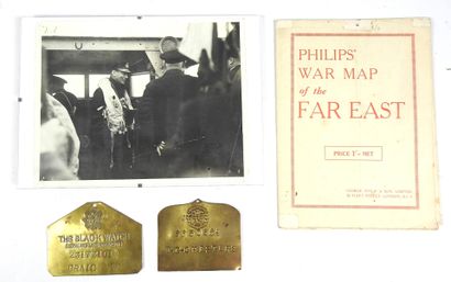 ANGLETERRE. Photo du Roi Georges V en officier...