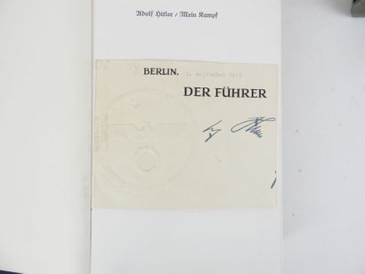 GERMANY. HITLER (Adolf). Mein Kampf - Munich;...
