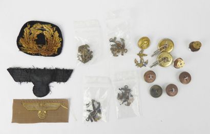 GERMANY. Set of 12 various badges for the...