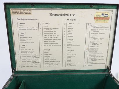 ALLEMAGNE. Caisse sanitaire de campagne en...