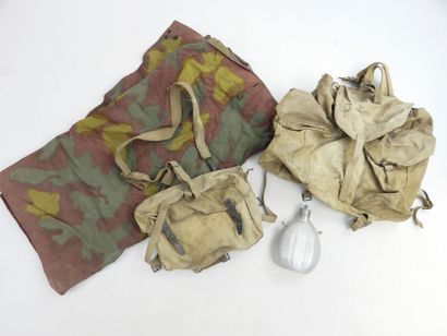 ITALIE. Sac à dos du type des ALPINI en toile...