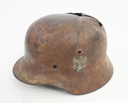 GERMANY. Model 1935 Heer steel helmet shell...