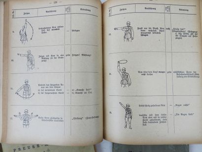 GERMANY. Set of 6 manuals including infantry...