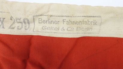 ALLEMAGNE. Grand drapeau de guerre de la...
