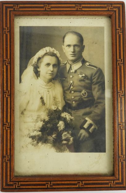 GERMANY. Portrait of a Wehrmacht non-commissioned...
