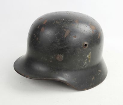 GERMANY. Model 1935 steel helmet painted...