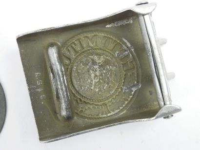 GERMANY. Aluminum troop plate marked with...