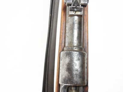 ARMES à FEU. ALLEMAGNE . Rare fusil à verrou...