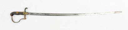 ALLEMAGNE. Sabre d'officier de la Heer, monture...