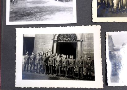 ALLEMAGNE. Album photo d'un soldat d'un régiment...