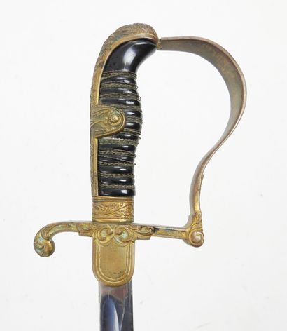 ALLEMAGNE. Sabre d'officier de la Heer, monture...