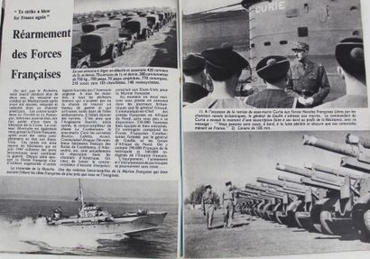 USA. Lot de revues à destination des militaires...