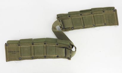 USA. Ceinturon M1 Garand, OD7, daté 1944,...