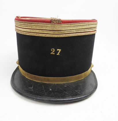 COIFFURES. Képi modèle 1919 de chef de bataillon...