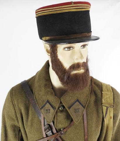 MANNEQUIN. Capitaine du 57e RI composé d'un...