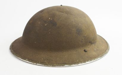 ANGLETERRE. Casque Mark II avec jonc, coiffe...