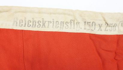 ALLEMAGNE. Grand drapeau de guerre de la...