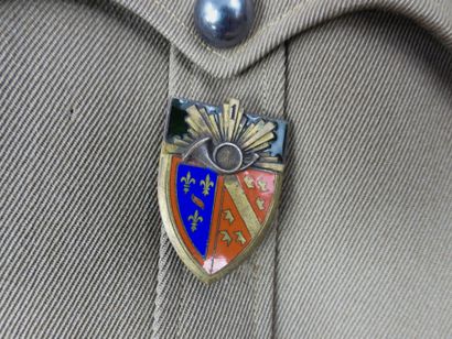 UNIFORMES. Vareuse modèle 1939 de lieutenant...