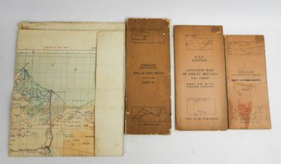 ANGLETERRE. Lot de documents et d'objets...