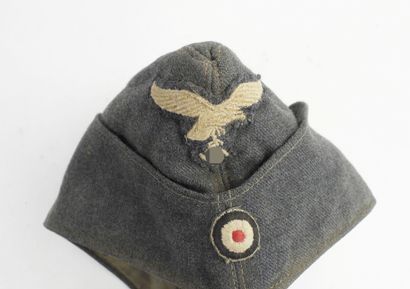 GERMANY. Luftwaffe troop police cap in gray-blue...