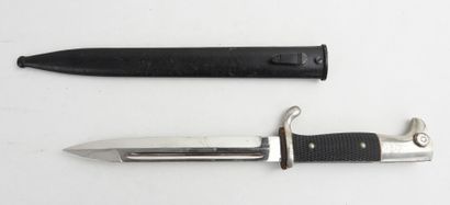 GERMANY. Exit bayonet with checkered grip,...