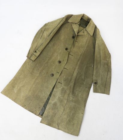 USA. Imperméable US Army en toile de coton...