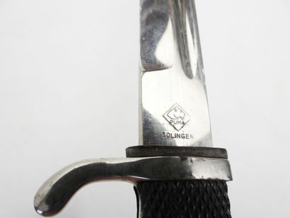 GERMANY. Exit bayonet with checkered grip,...