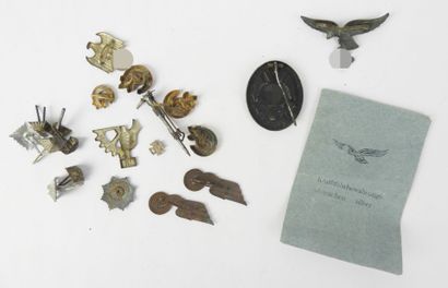 GERMANY. Set of 20 miscellaneous badges,...