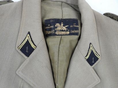 UNIFORMES. Vareuse modèle 1939 de lieutenant...