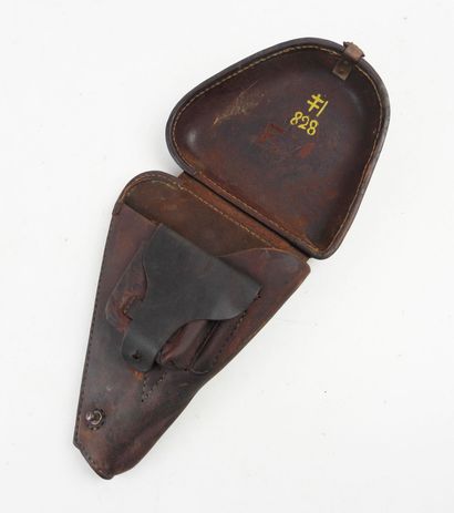 JAPON. Etui de pistolet automatique NAMBU...