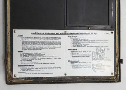 ALLEMAGNE. Radio de la Wehrmacht 