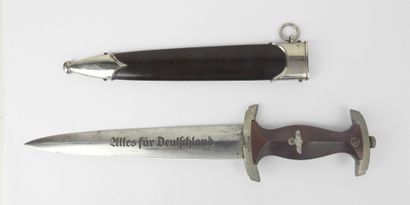 GERMANY. SA model 1933 dagger, wooden handle,...