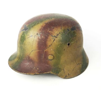 GERMANY. Model 1935 steel helmet painted...