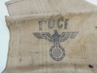 ALLEMAGNE. Lot de 2 sacs de réquisition en...