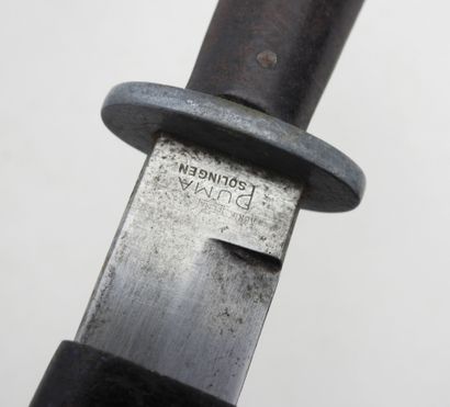 ALLEMAGNE. Couteau de combat à manche en...