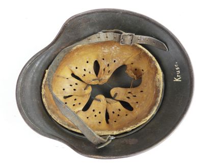 GERMANY. Model 1935 steel helmet painted...