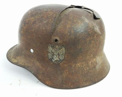 GERMANY. Model 1935 Heer steel helmet shell...