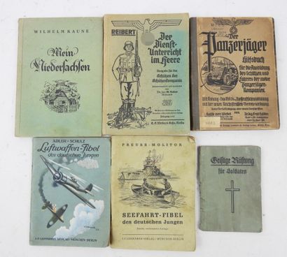 GERMANY. Set of 6 manuals including infantry...