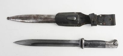 GERMANY. Mauser 98 K bayonet, blade marked...