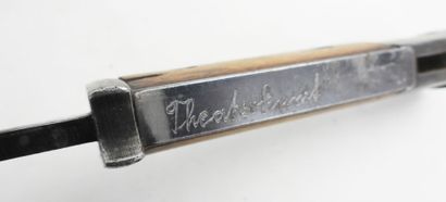 ALLEMAGNE. Baïonnette Mauser 98 K, lame non...