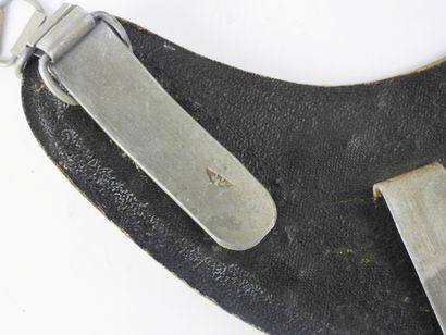 GERMANY. Zinc feldgendarmerie shrug, eagle...